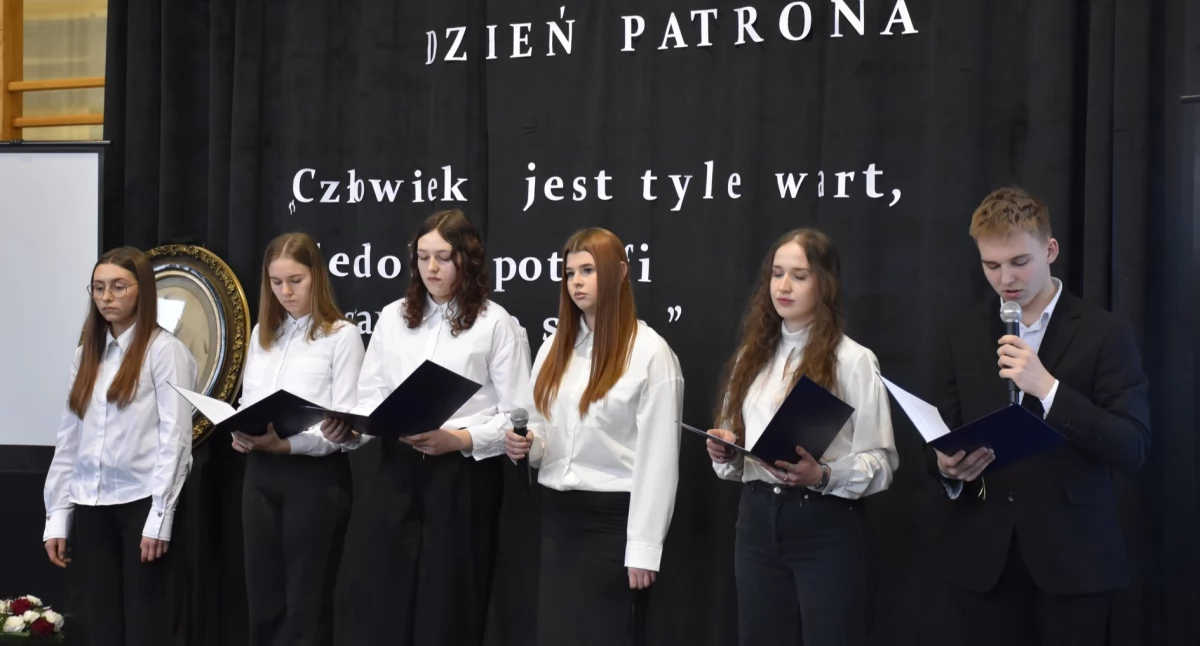 Region, Dzień Patrona Zespole Szkół Wacława Blizińskiego Liskowie - zdjęcie, fotografia