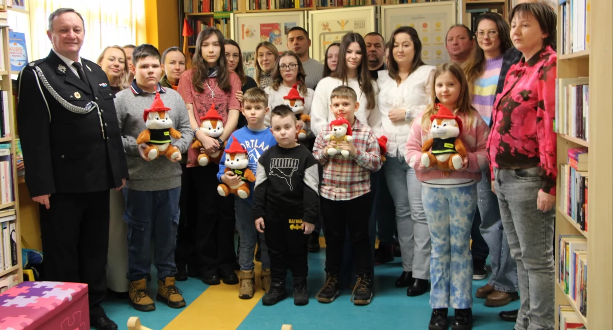 Region, Podsumowali konkurs plastyczny tematyce strażackiej - zdjęcie, fotografia