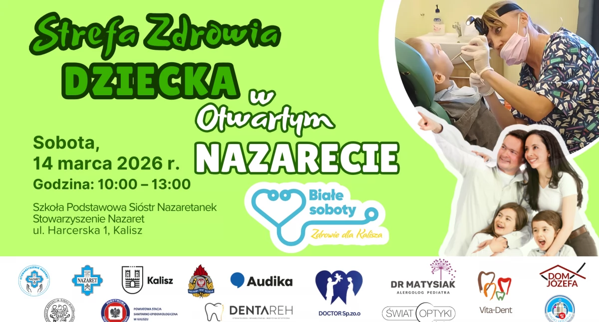 Zdrowie, Zaproszenie bezpłatne badania dzieci Nazarecie - zdjęcie, fotografia