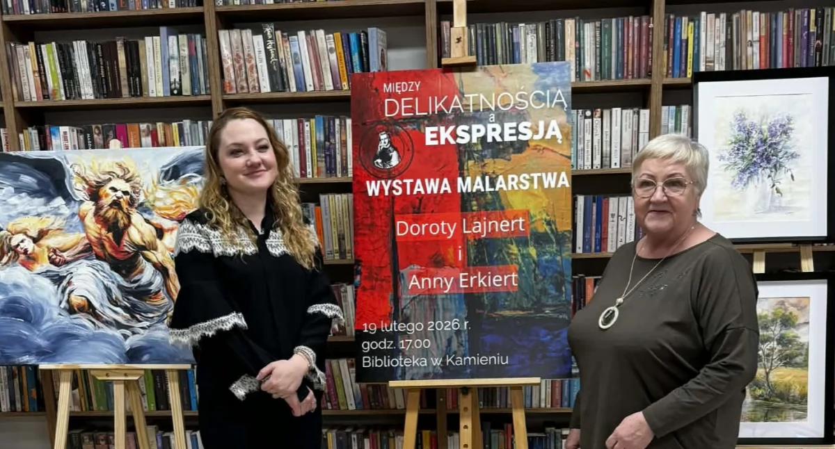 Region, „Między Delikatnością Ekspresją” wystawa malarstwa Kamieniu - zdjęcie, fotografia