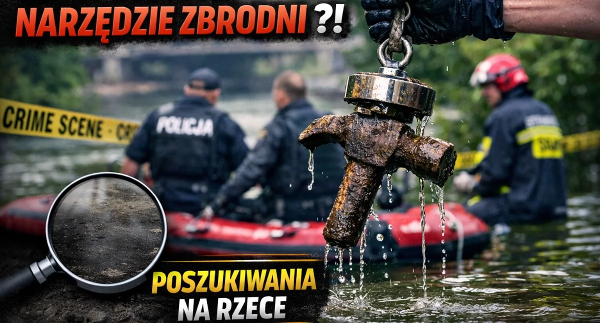 Kronika Kryminalna, Przełom miesiącach! Policja wyłowiła rzeki możliwe narzędzie zbrodni - zdjęcie, fotografia