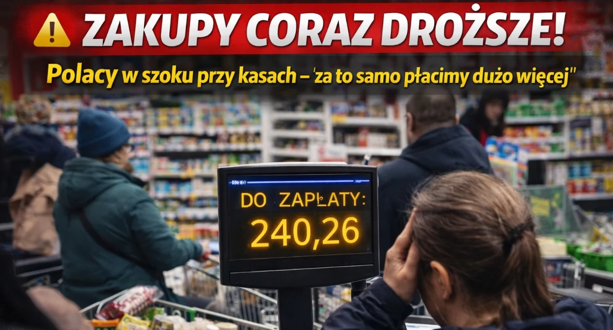 Polityka, Zakupy coraz droższe! Polacy szoku kasach „za płacimy dużo więcej” - zdjęcie, fotografia