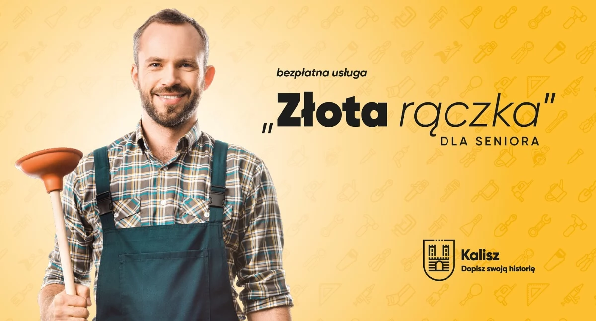 Administracja , „Złota rączka seniora” kwietnia - zdjęcie, fotografia