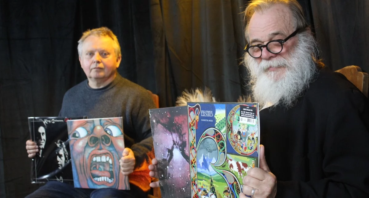 Foto, od lewej: Adam Kędzierski i Leszek Ziąbka