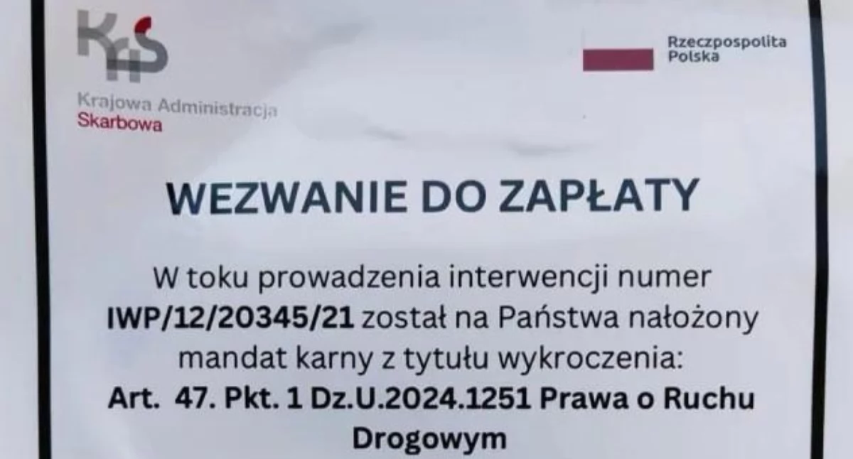 Kronika Kryminalna, Uwaga fałszywe wezwania zapłaty! - zdjęcie, fotografia
