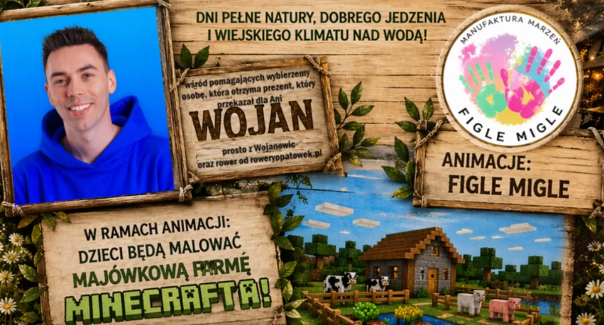 Ciekawostki, Słynny Wojanek pomoże Mrówczyńskiej Małej Plaży - zdjęcie, fotografia