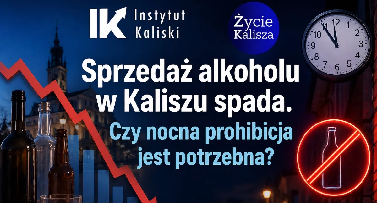 Polityka, Sprzedaż alkoholu Kaliszu spada nocna prohibicja potrzebna - zdjęcie, fotografia