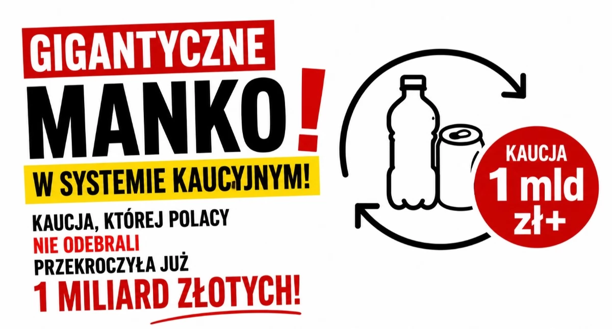 Polityka, Gigantyczne manko systemie kaucyjnym! - zdjęcie, fotografia