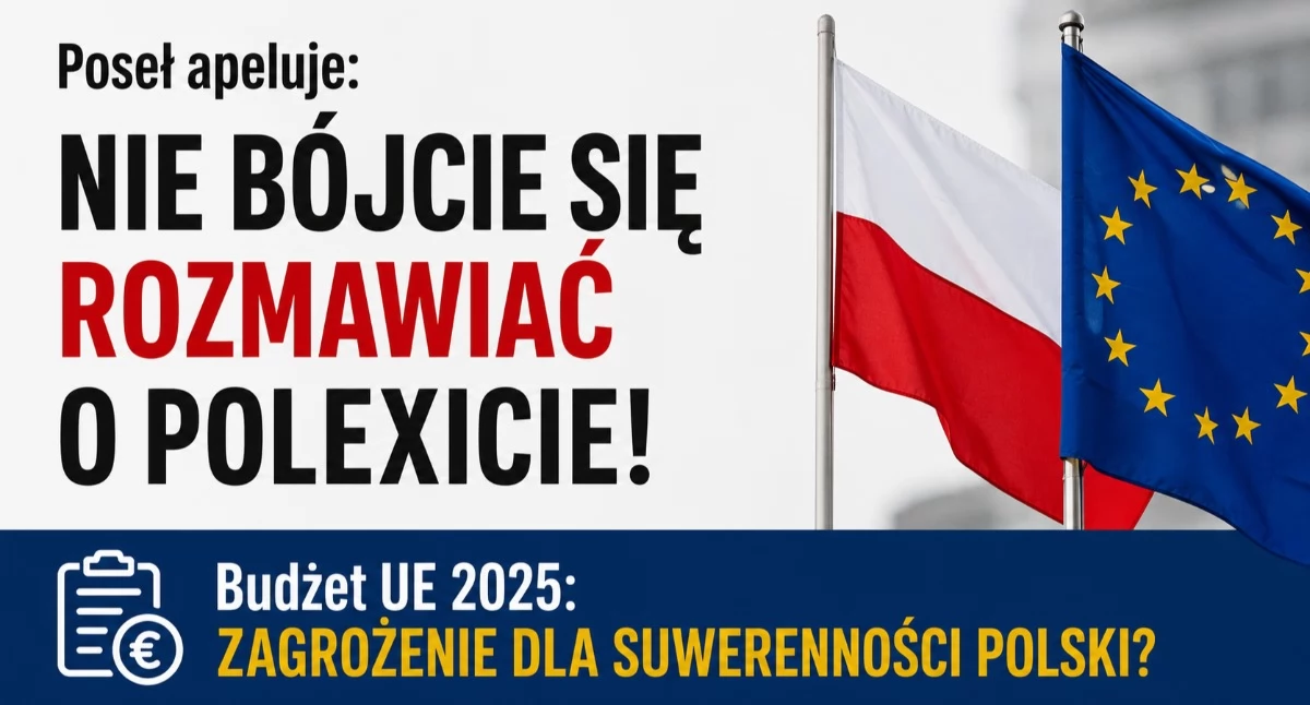 Polityka, Poseł niezrzeszony apeluje polskie partie bały rozmawiać polexicie - zdjęcie, fotografia