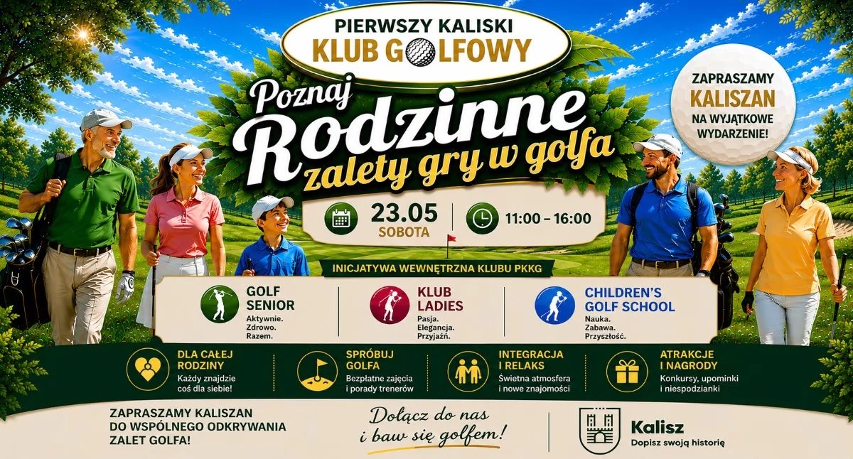 Ciekawostki, Poznaj rodzinne zalety golfa! - zdjęcie, fotografia