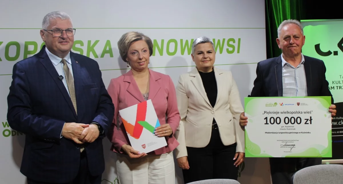 Region, Gminy Powiatu Kaliskiego dofinansowaniem Finał konkursu „Pięknieje Wielkopolska Wieś” - zdjęcie, fotografia