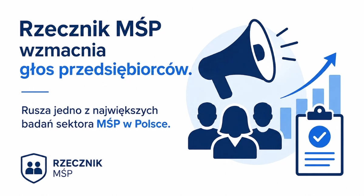 Biznes, Rzecznik wzmacnia głos przedsiębiorców Rusza jedno największych badań sektora Polsce - zdjęcie, fotografia