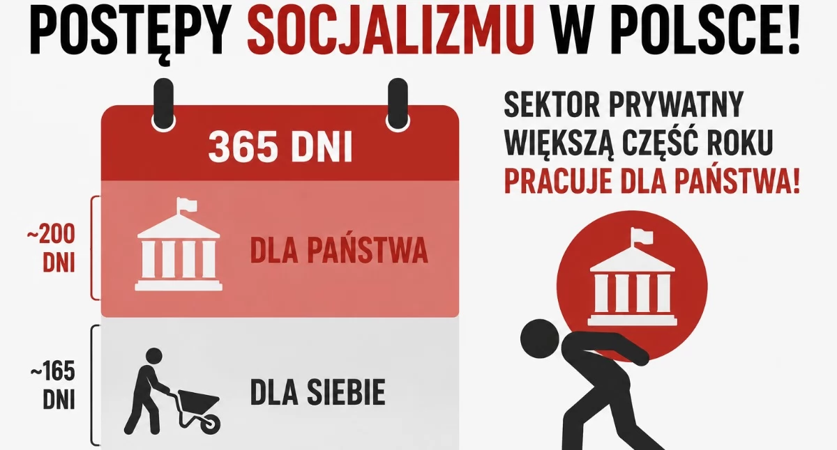 Polityka, Postępy socjalizmu Polsce! Sektor prywatny większą część pracuje państwa! - zdjęcie, fotografia