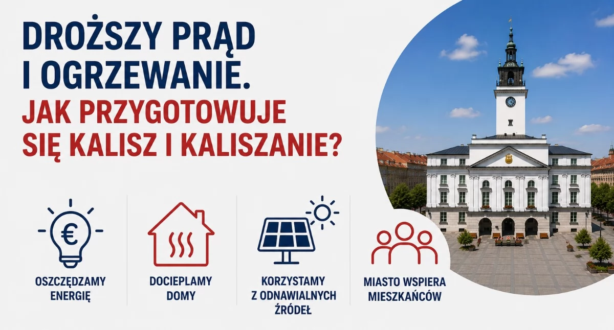 Region, Droższy prąd ogrzewanie przygotowuje Kalisz kaliszanie - zdjęcie, fotografia