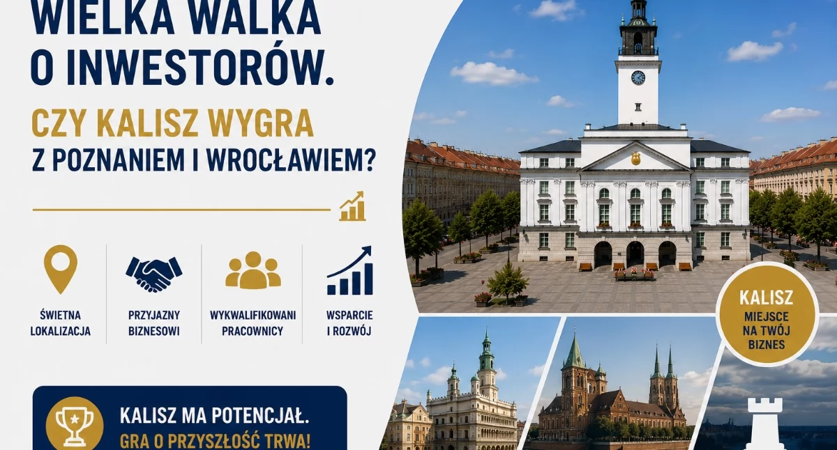 Region, Wielka walka inwestorów Kalisz wygra Poznaniem Wrocławiem - zdjęcie, fotografia