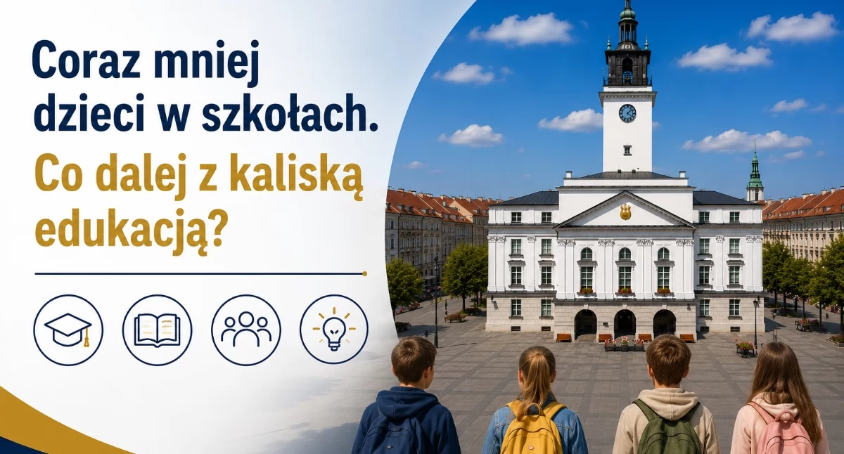Szkoły i edukacja, Coraz mniej dzieci szkołach dalej kaliską edukacją - zdjęcie, fotografia
