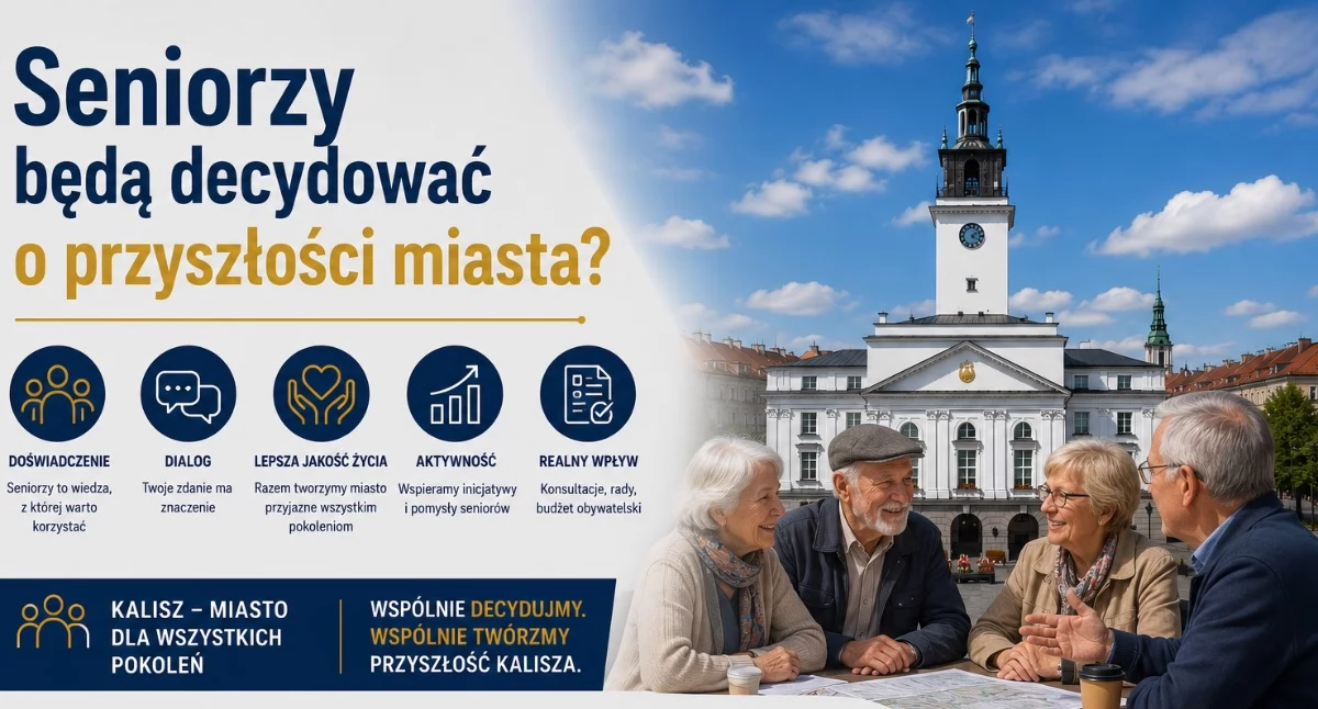 Region, Seniorzy będą decydować przyszłości miasta - zdjęcie, fotografia