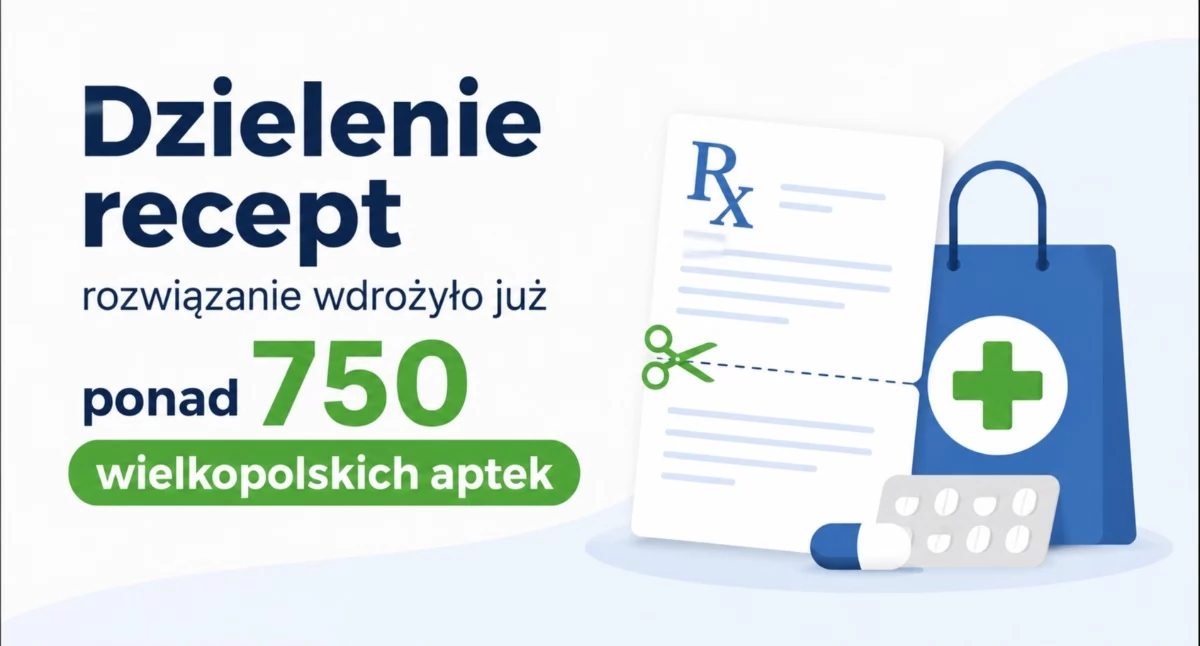Zdrowie, Dzielenie recept rozwiązanie wdrożyło ponad wielkopolskich aptek - zdjęcie, fotografia