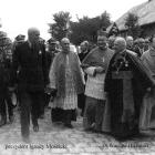 Wystawa 1937 r. Prezydent Ignacy Mościcki i ks. Wacław Bliziński