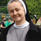 siostra Agnieszka Ciszewska, prezes Stowarzyszenia Nazaret