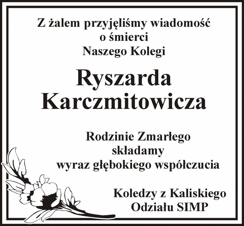 Ryszard Karczmitowicz