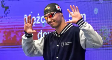 Pływali blisko podium