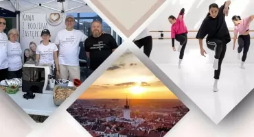 Kawa z rodziną zastępczą na Rynku