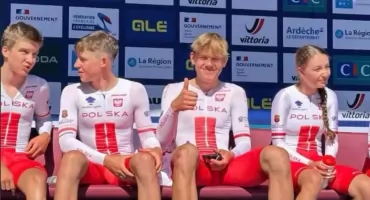 Marcin Włodarski ( UKS Koźminianka) medalistą Mistrzostw Europy w Kolarstwie