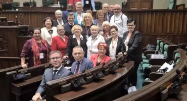 Nasi  w Obywatelskim Parlamencie Seniorów