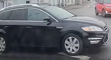 Kaliska policja poszukuje kierowcy tego samochodu