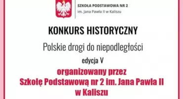 Konkurs historyczny w kaliskiej „Dwójce”