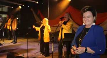 W Liskowie do tańca grał zespół Bayer Full