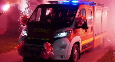 Samochód dla strażaków OSP Pólko - Ostrówek