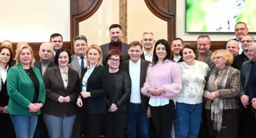 Włodarze Powiatu Kaliskiego z wizytą w Powiecie Krakowskim