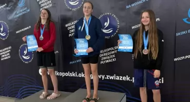 Młode pływaczki KKS Kalisz na medal!