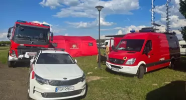 Kaliscy strażacy zabezpieczali Spotkanie na Lednicy